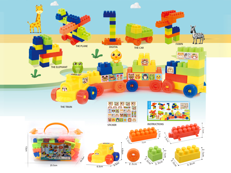 Building Blocks 108PCS