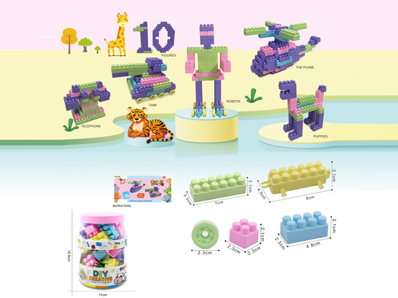 Building Blocks 90G(30PCS+)