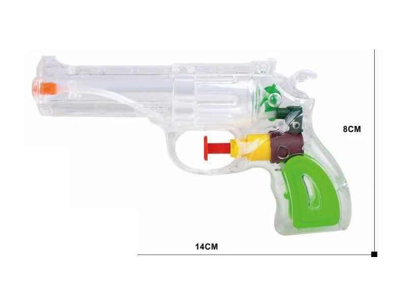 Transparent Revolver Water Gun