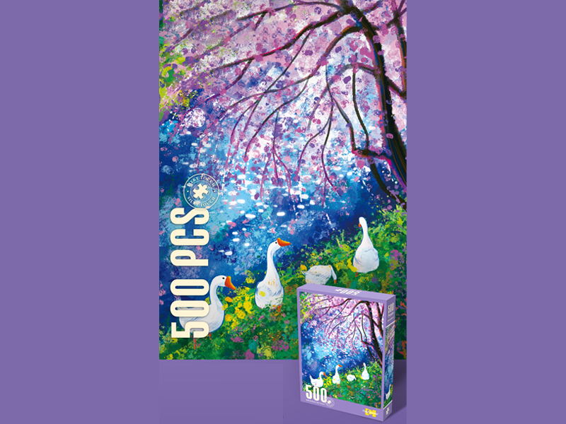 500PCS Velvet Puzzle