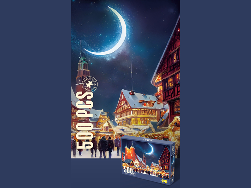 500PCS Velvet Puzzle