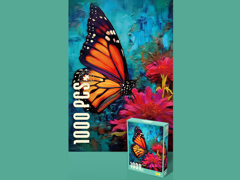 1000PCS Velvet Puzzle