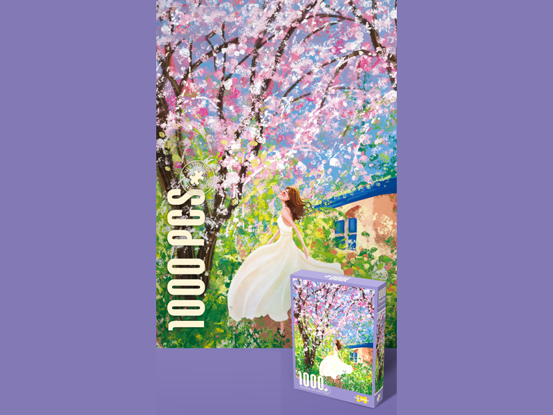 1000PCS Velvet Puzzle