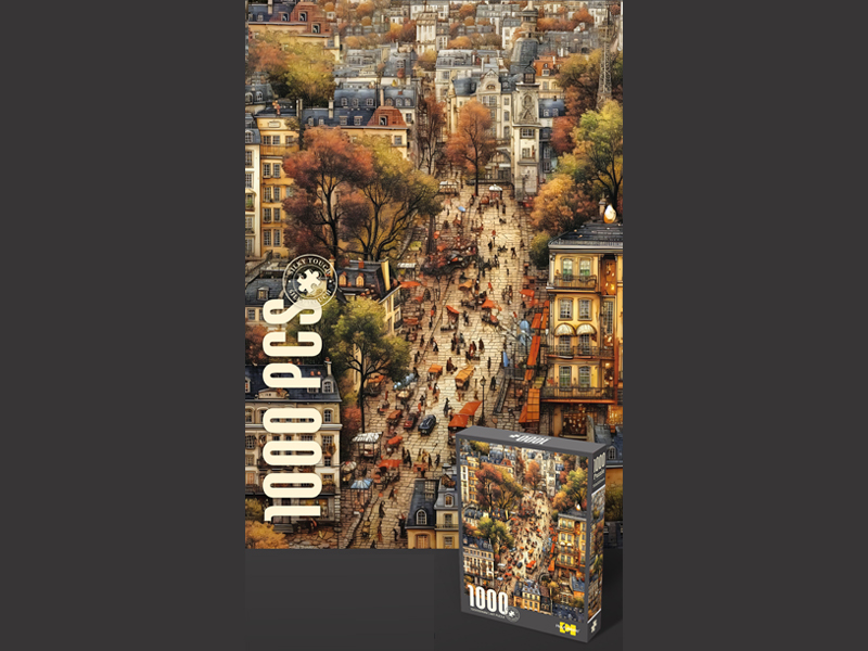1000PCS Velvet Puzzle