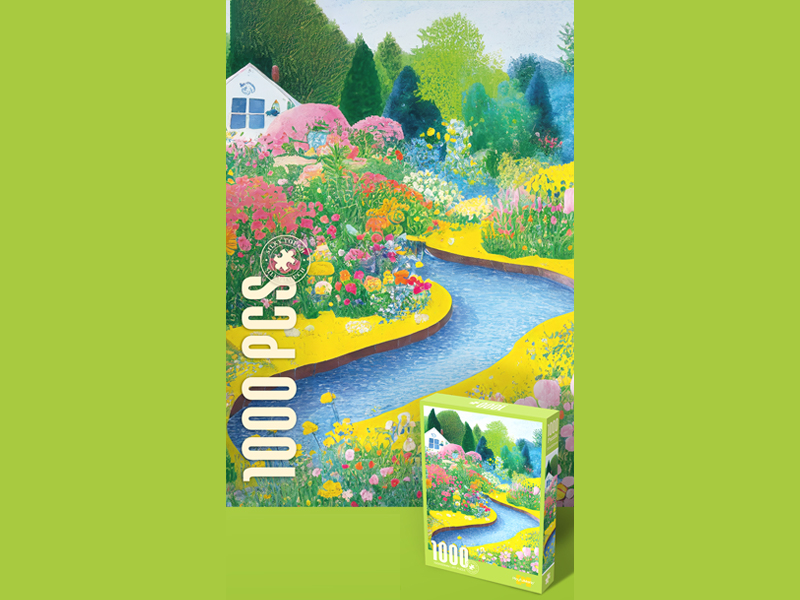 1000PCS Velvet Puzzle