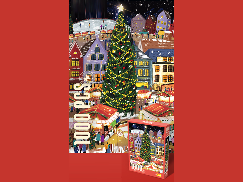 1000PCS Velvet Puzzle