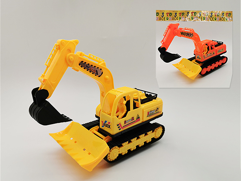 Friction Excavator With Bulldozing