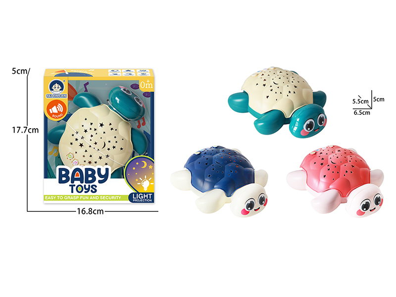 Baby Toys Music Projection Little Turtle