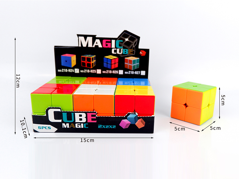 5CM Second Order Solid Color Magic Cube(6PCS)