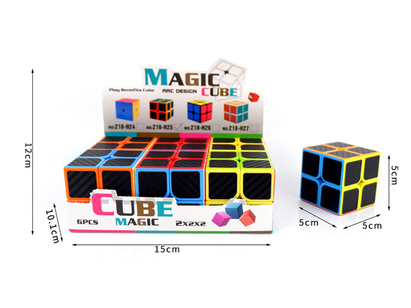 5CM Second Order Solid Color Magic Cube(6PCS)