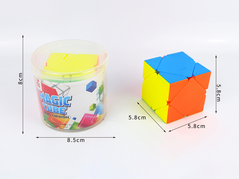 Solid Color Oblique Turning Magic Cube