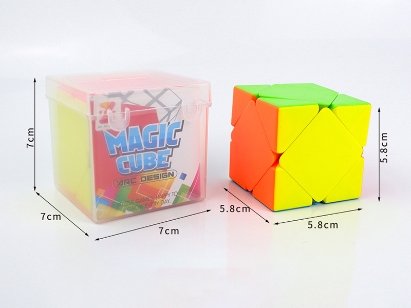 Solid Color Oblique Turning Magic Cube