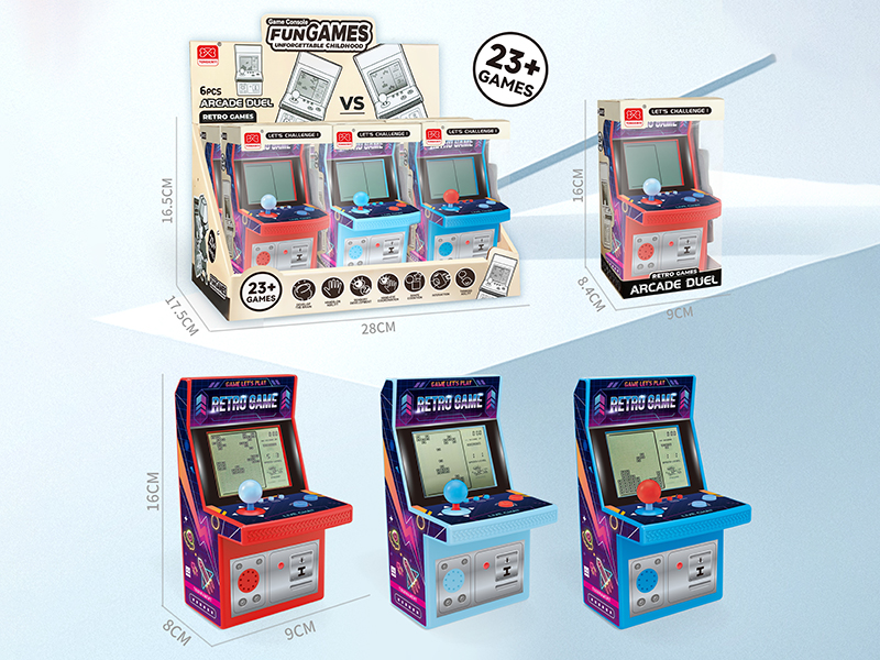 Large Arcade Tetris Game Machine 6pcs
