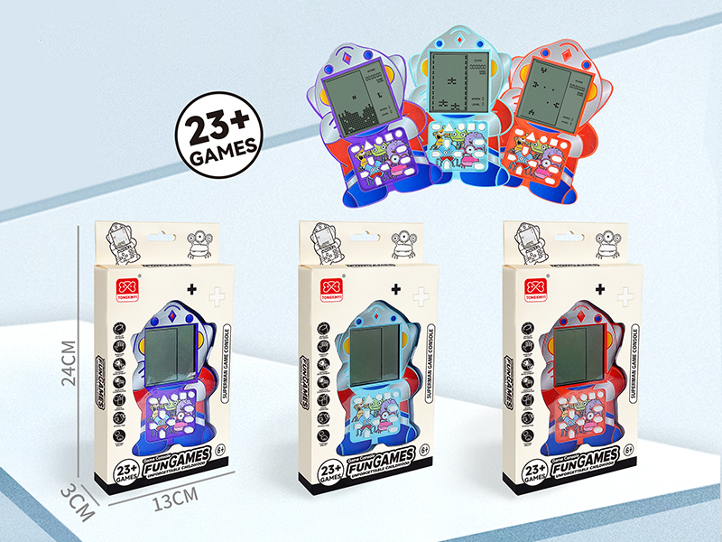 Large Screen Superman Shape Game Console