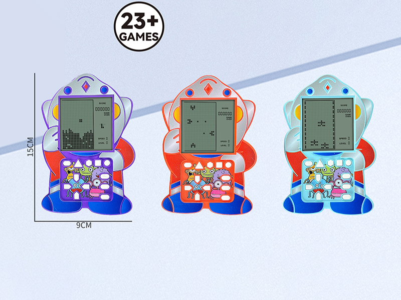 Large Screen Superman Shape Game Console