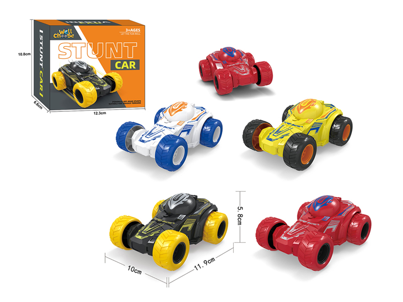 Friction Stunt Spinning Car