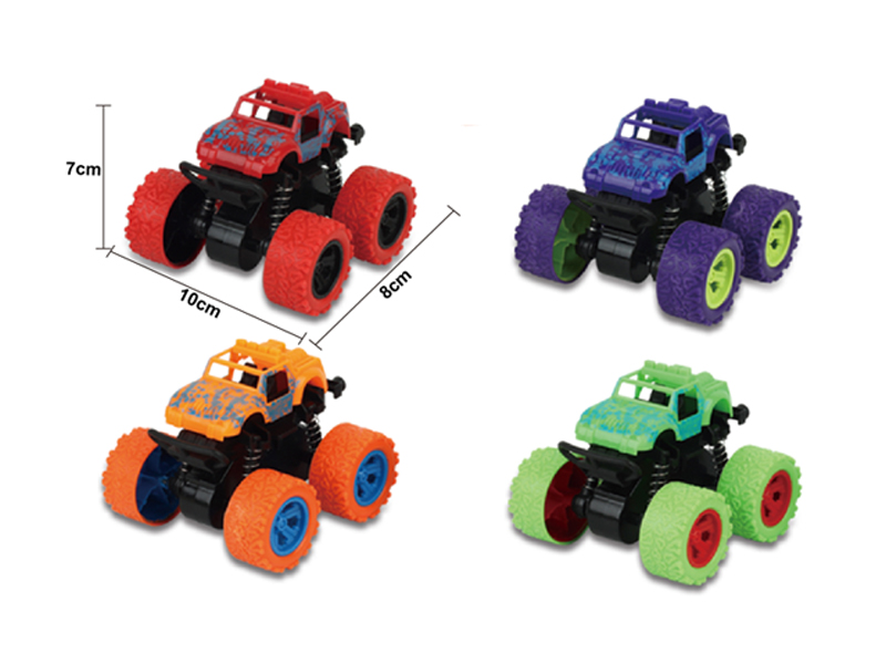 Dual Friction Stunt Off-Road Vehicle