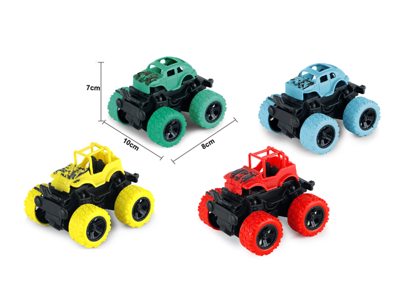 Friction Stunt Off-Road Vehicle