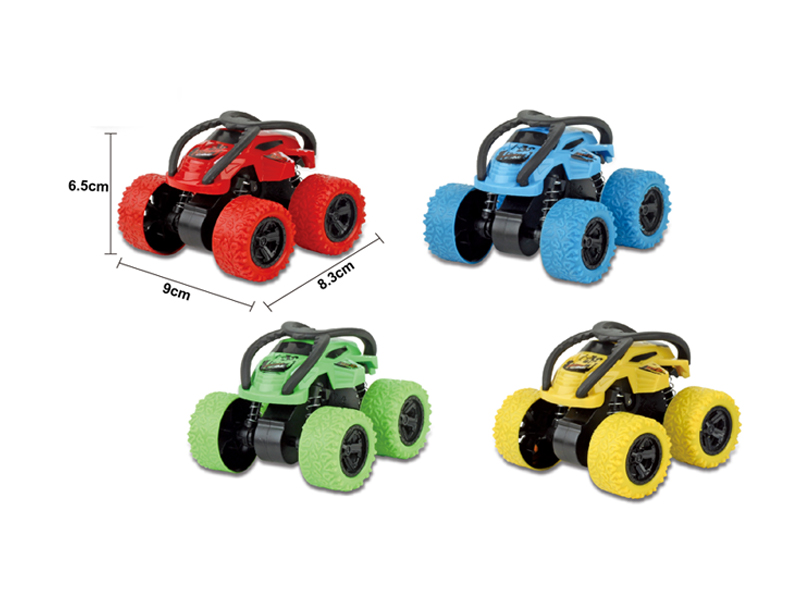 Friction Stunt Rolling Off-Road Vehicle