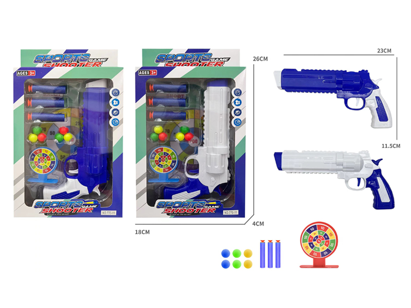 Table Tennis Eva Soft Bullet Gun