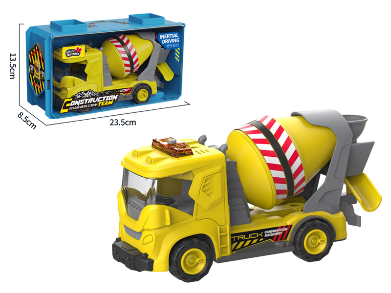 Friction Engineering Mixer Truck With Sound And Light