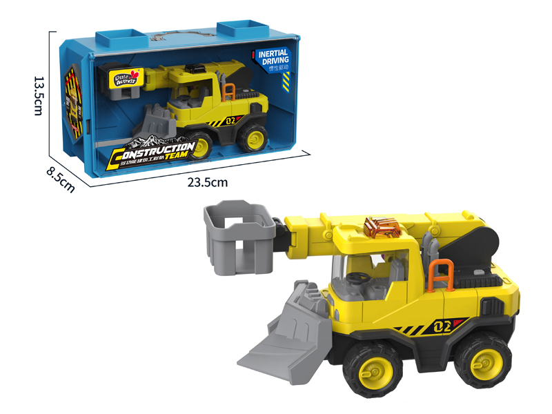 Friction Engineering Ladder Car With Sound And Light