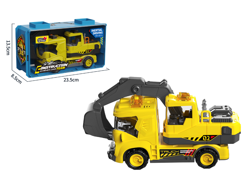 Friction Engineering Excavator With Sound And Light