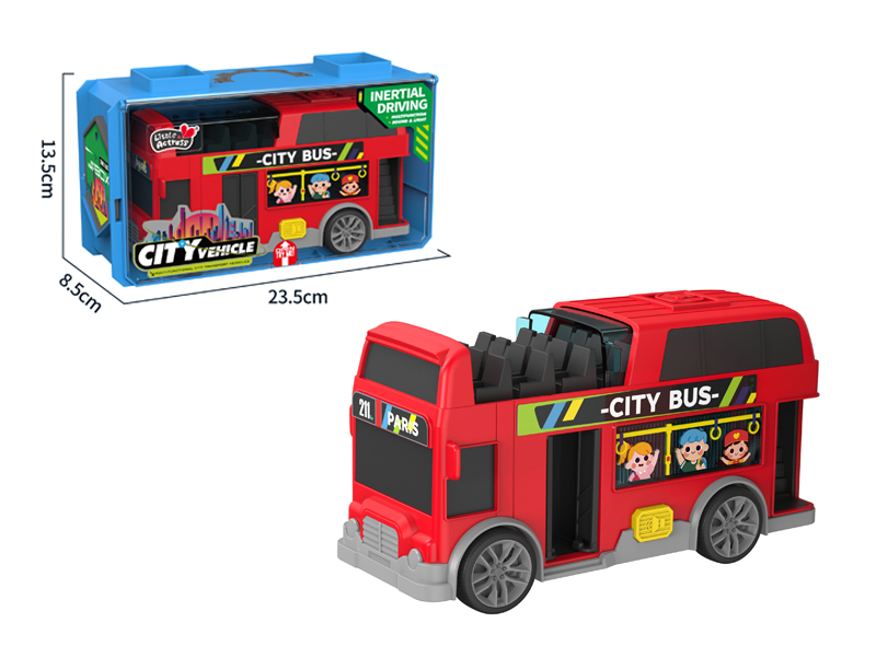 Friction Sightseeing Bus With Sound And Light