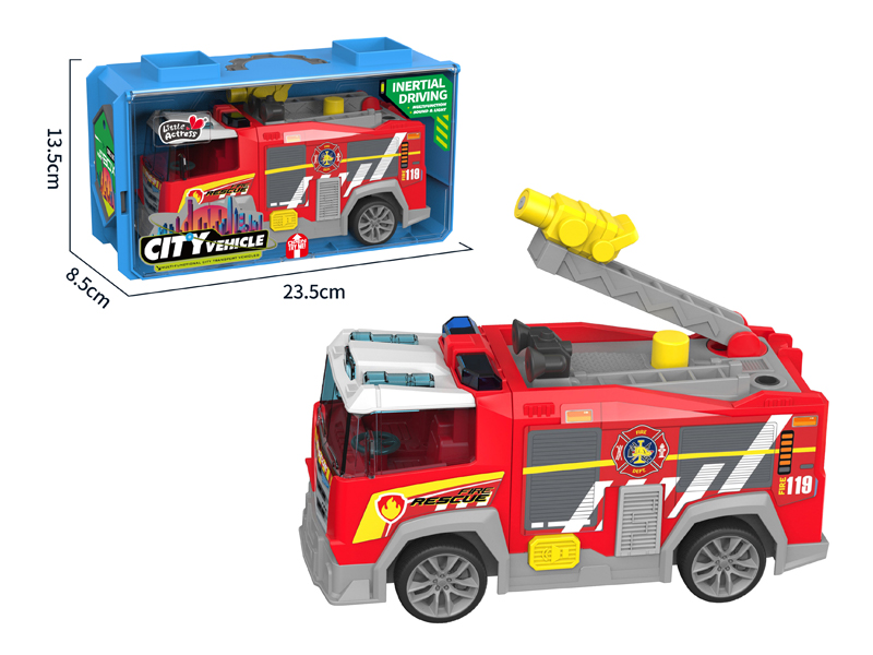 Friction Fire Engine With Sound And Light