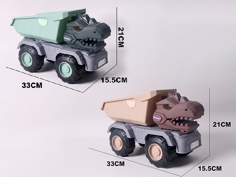 Slide Tyrannosaurus Rex Engineering Truck(Dump Truck)