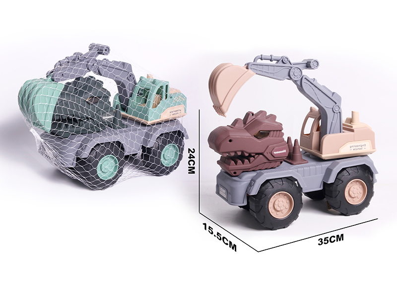 Slide Tyrannosaurus Rex Engineering Truck(Hook Locomotive)
