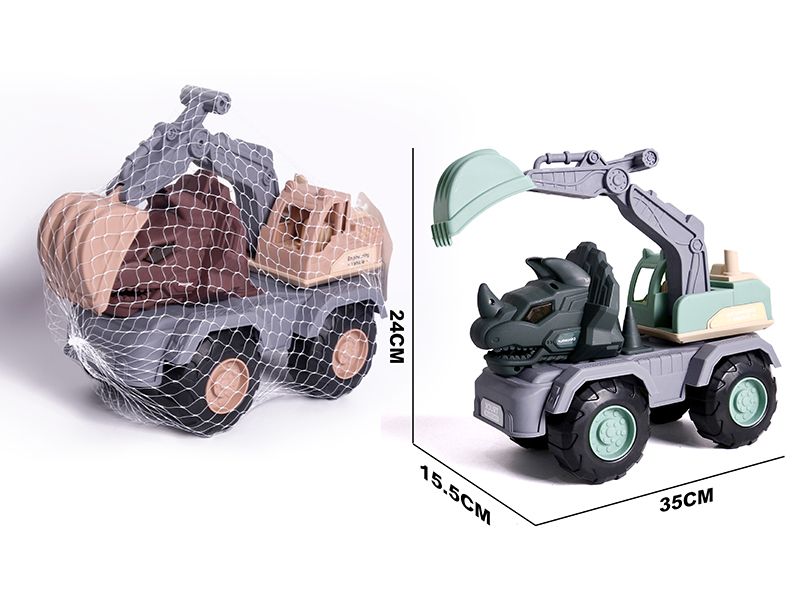Slide Triceratops Engineering Truck(Hook Locomotive)