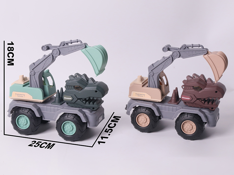 Slide Tyrannosaurus Rex Engineering Truck(Hook Locomotive)