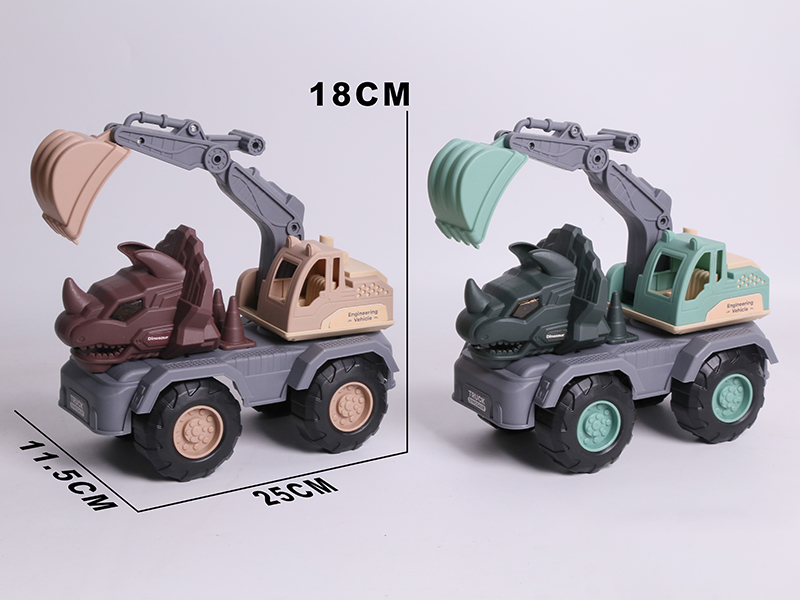 Slide Triceratops Engineering Truck(Hook Locomotive)