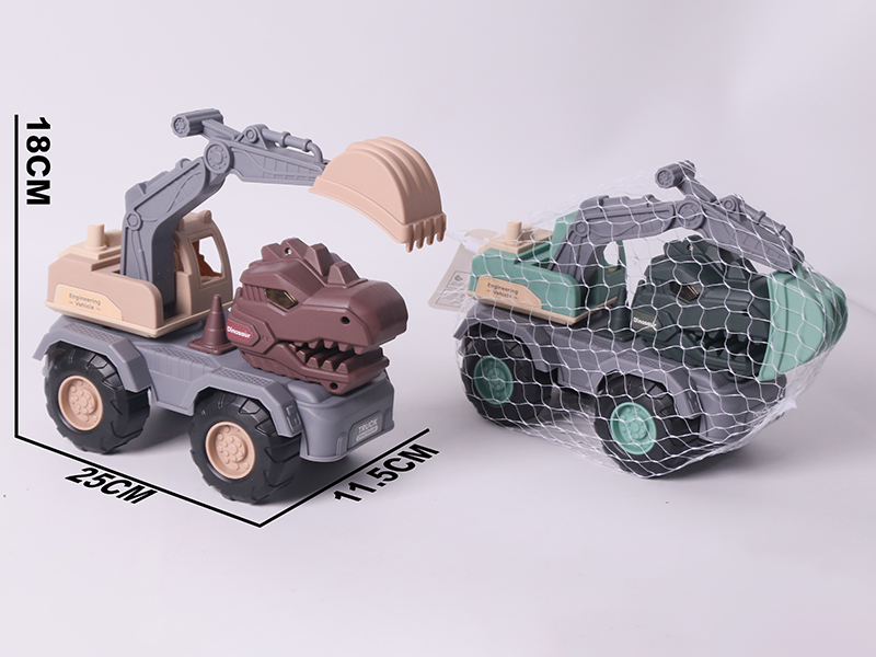 Slide Tyrannosaurus Rex Engineering Truck(Hook Locomotive)