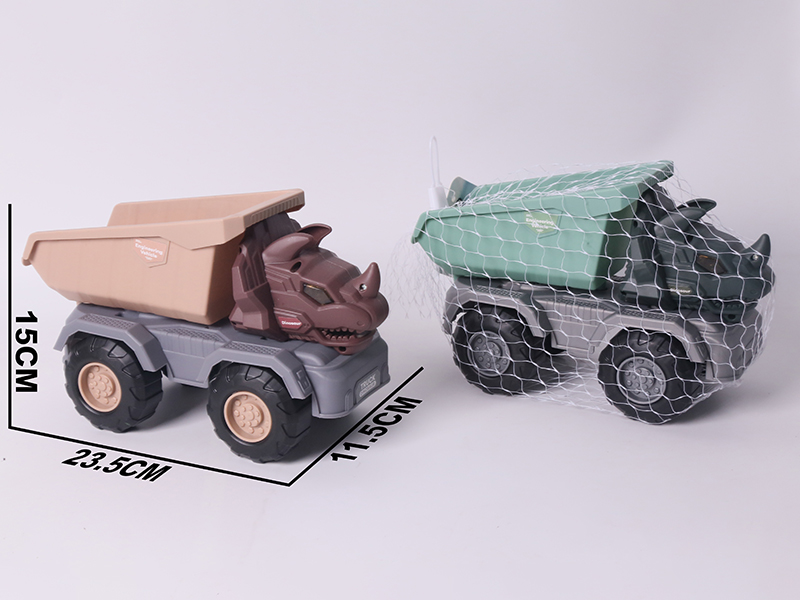 Slide Triceratops Engineering Truck(Dump Truck)
