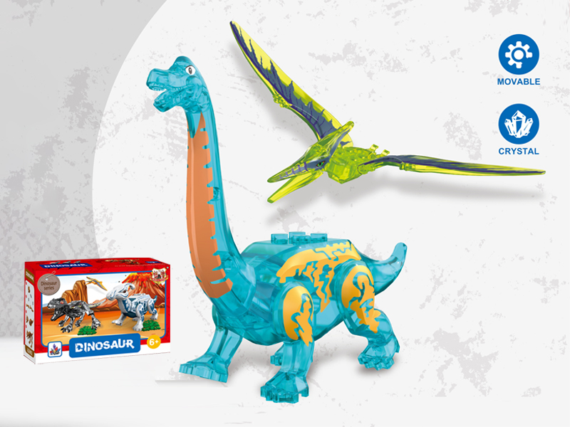 Crystal Pterosaur/Brachiosaurus