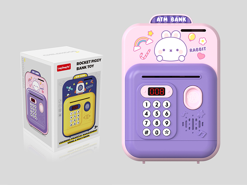 Rabbit Piggy Bank Toy With Display