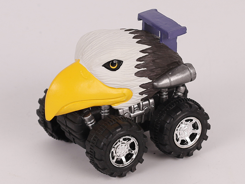 Friction/Pull Back Animal Car - American Eagle