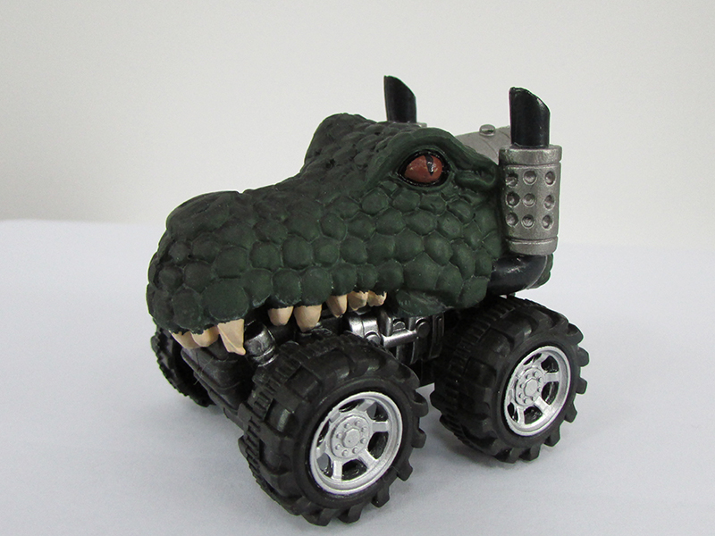 Friction/Pull Back Animal Car - Crocodile