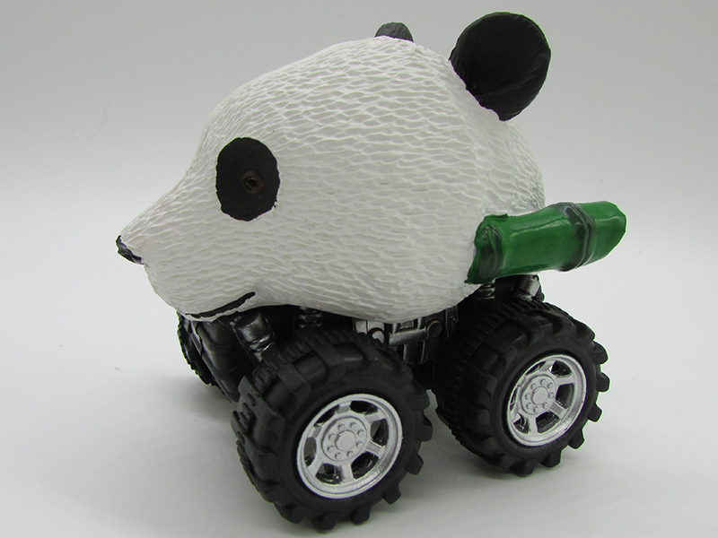 Friction/Pull Back Animal Car - Panda