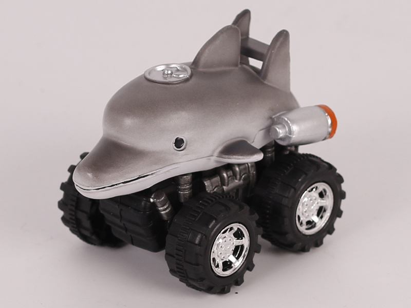 Friction/Pull Back Sea Animal Car - Dolphin
