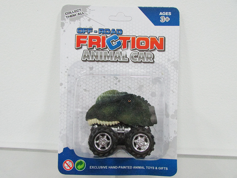 Friction/Pull Back Dinosaur Car - Dilophosaurus