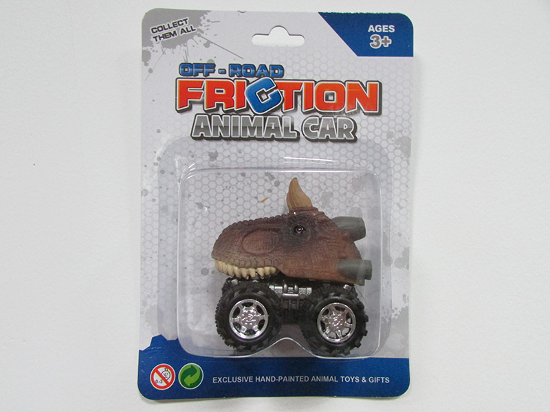 Friction/Pull Back Dinosaur Car - Tatankacephalus