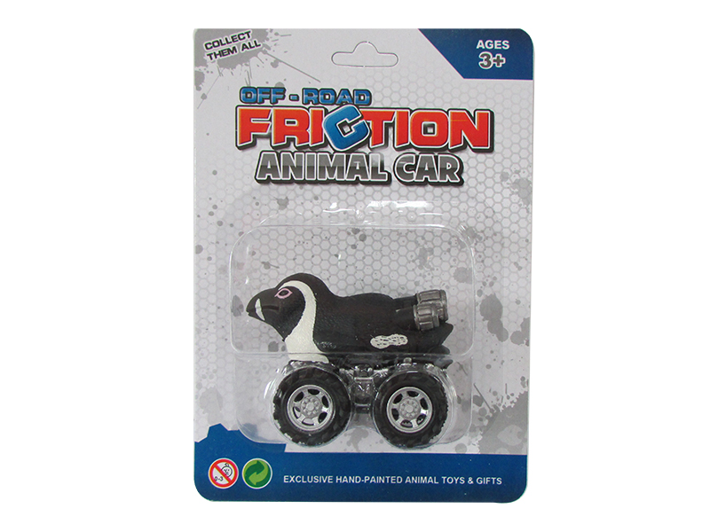 Friction/Pull Back Sea Animal Car - Penguin