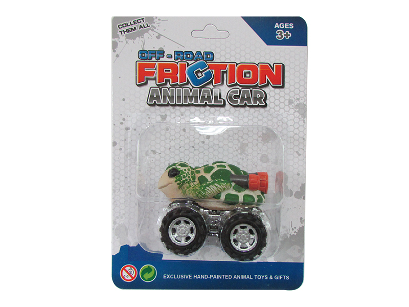 Friction/Pull Back Sea Animal Car - Turtle