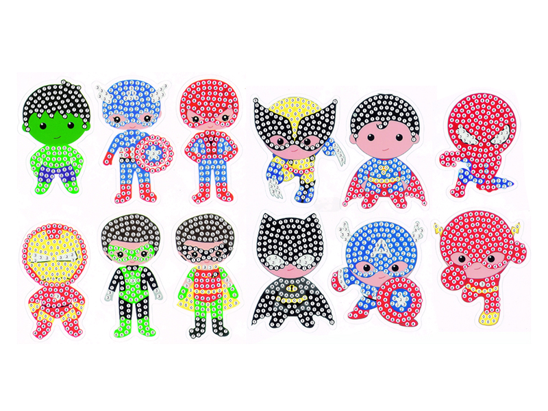 DIY The Avengers Diamond Painting Sticker Set