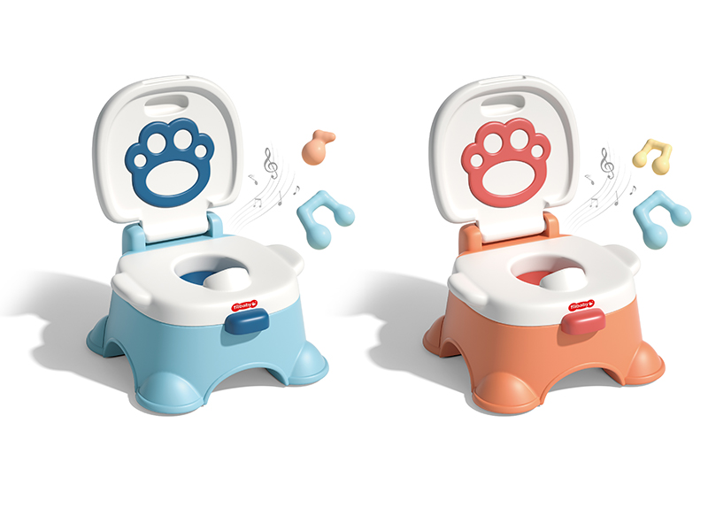 Inductive Step Stool Toilet With Music