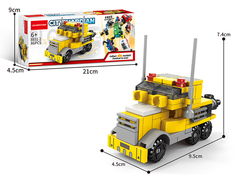 Signal Rover Small Particles Building Blocks 86PCS