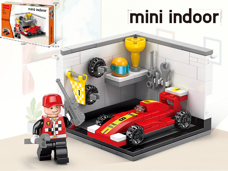 Mini Indoor Small Particles Building Blocks 142PCS